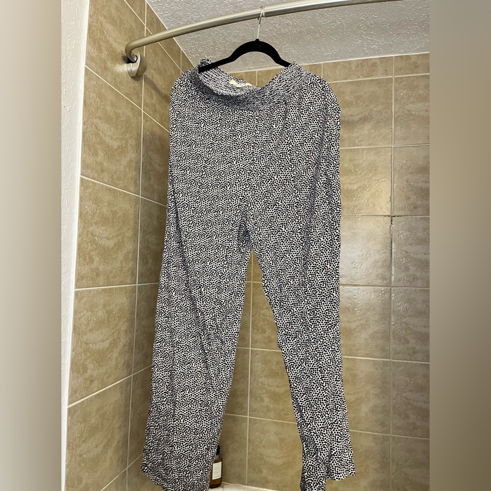 Leopard Flowy Pants